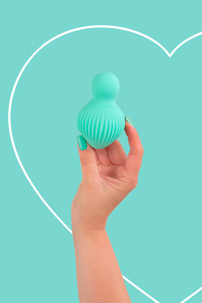 Mini vibro rechargeable EnchantedDesire vert - FairyGasm