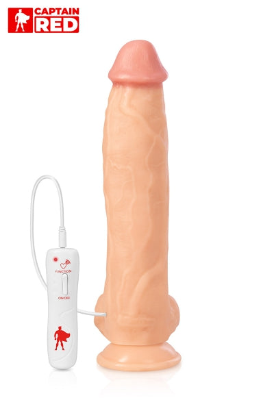 Vibro XXL El Poder 31 x 6 cm - Capitán Rojo