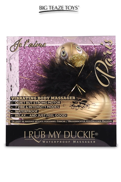 Minipato vibrador Duckie París - dorado