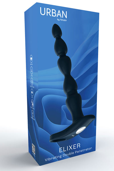 Vibrador de doble penetración Elixir