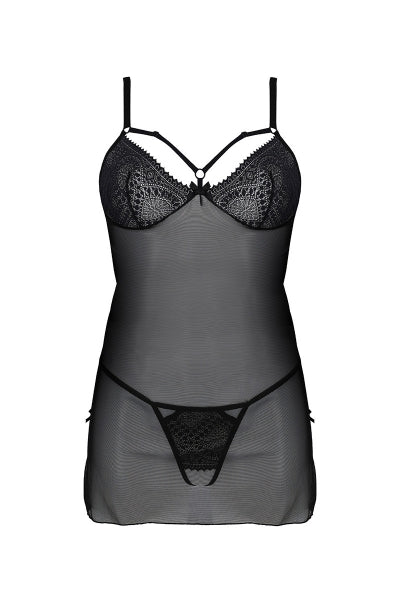 Nuisette Drosera et string ouvert - Passion ECO Collection - Eveil Secret