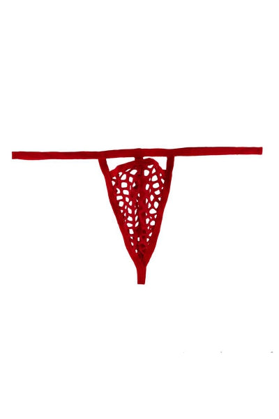String homme rouge - Paris Hollywood - Eveil Secret