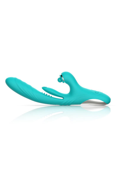 Vibrador de conejo vaivén + golpeteo Punto G Lisa - Good Vibes Only