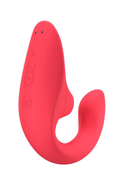 Estimulador dual Womanizer Blend color rosa vibrante