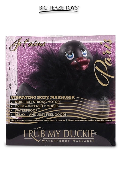 Minipato vibrador Duckie Paris - negro