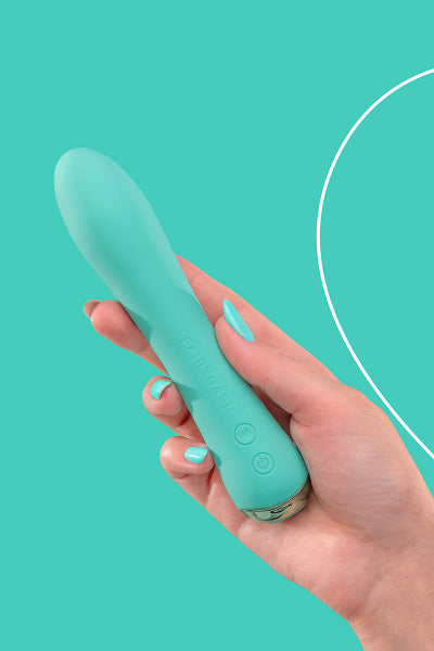Vibro rechargeable WowGenie vert - FairyGasm