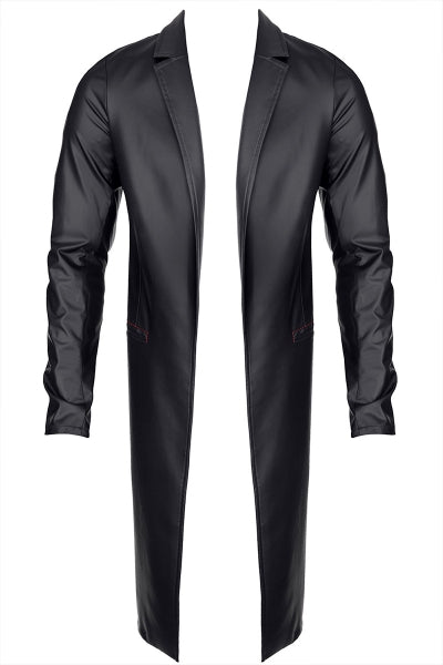Manteau long wetlook Sergio - Regnes