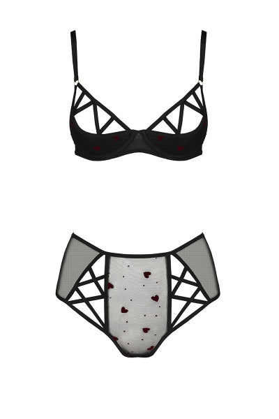 Bikini sexy noir Lovelia - Passion - Eveil Secret