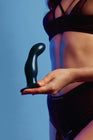Dildo fingering et vibrant bleu - Strap On Me