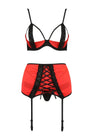 Ensemble lingerie à jarretelles Femmina - Passion