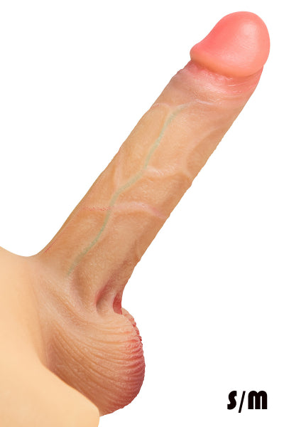 Culotte avec gode réaliste creux - Eveil Secret