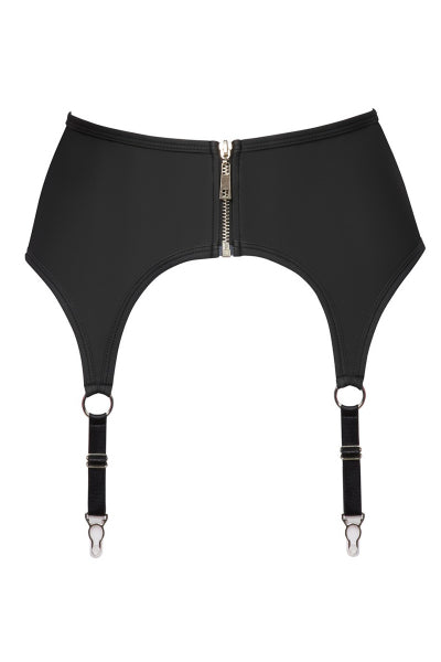Porte-jarretelles noir mat - Cottelli LINGERIE - Eveil Secret