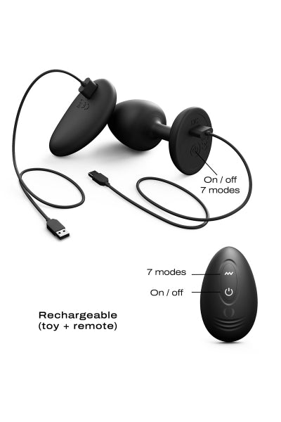 Plug anal vibrador teledirigido Geisha Plug Infinite M - Dorcel