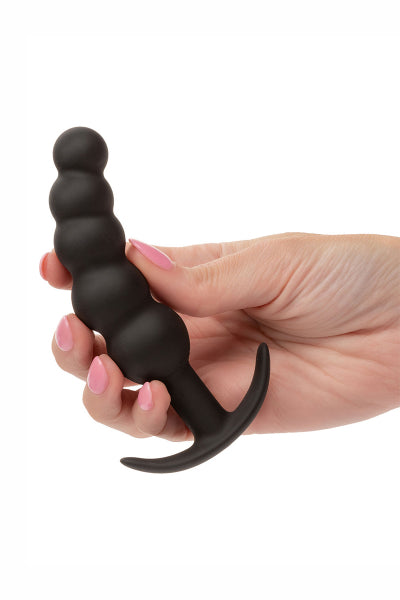 Plug anal vibrador con 5 cuentas - Calexotics