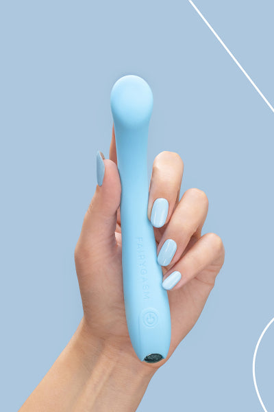 Vibro rechargeable MerryWand bleu - FairyGasm