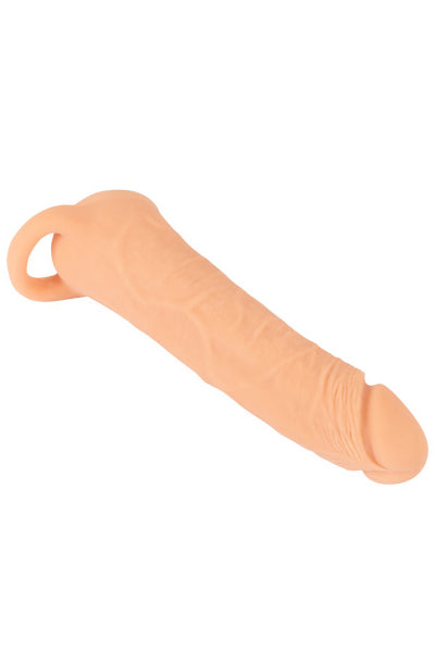 Extensión de pene 23,8 cm + Masturbador - Nature Skin