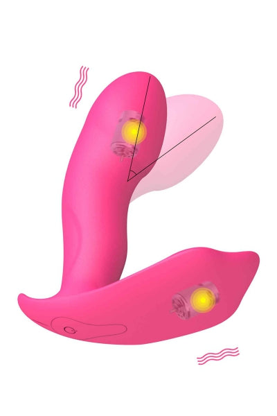 Estimulador de clítoris a control remoto Secret
