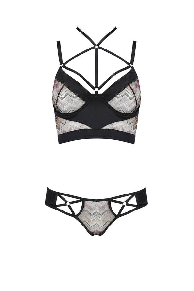 Bustier et culotte Lagerta - Casmir - Eveil Secret