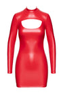 Mini robe Bombshell F367 - Noir Handmade