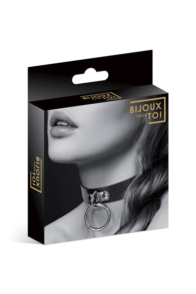 Collar Fetish con anilla - Joyas Para Ti