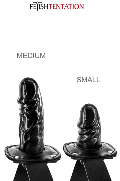 Mordaza con dildo interno - Fetish Tentation