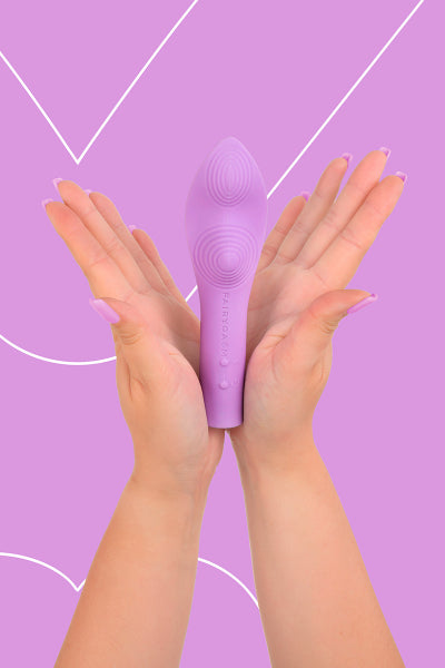 Vibro rechargeable LunaCharm violet - FairyGasm