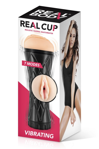Masturbateur vibrant vagin réaliste - Real Body - Eveil Secret