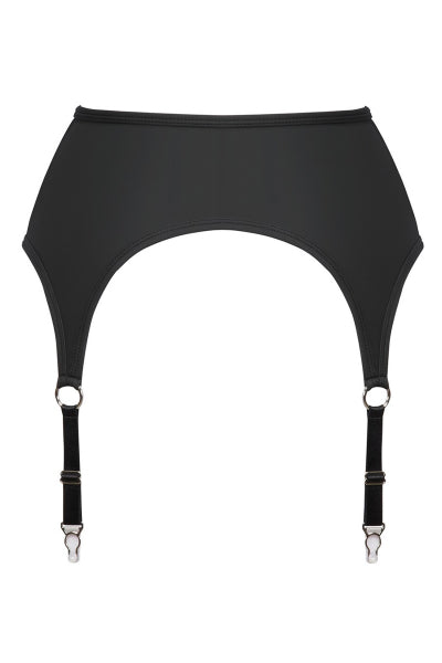 Porte-jarretelles noir mat - Cottelli LINGERIE - Eveil Secret