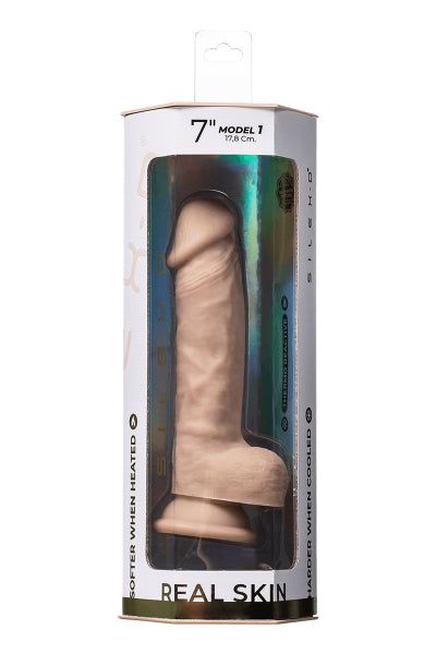 Gode Real Skin Model 1 flesh 17,8 cm - SilexD - Eveil Secret