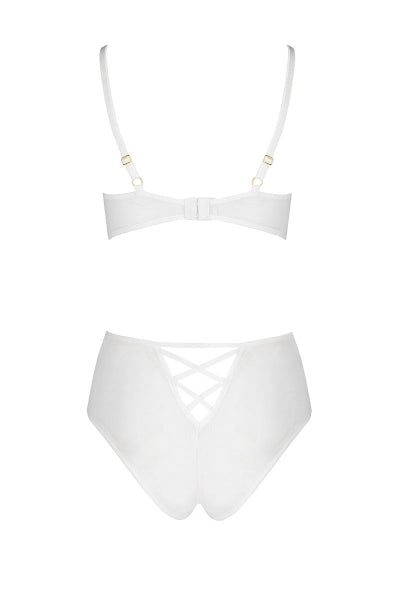 Bikini sexy blanc Lovelia - Passion - Eveil Secret