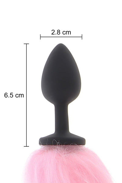 Plug anal unicornio con cola luminosa - Taboom