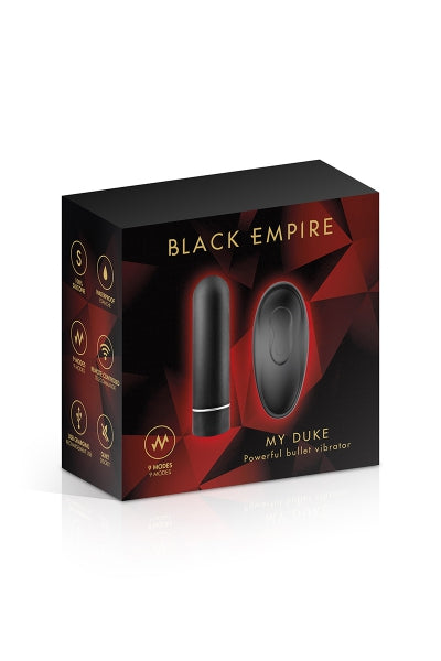 Bala vibradora a control remoto My Duke - Black Empire