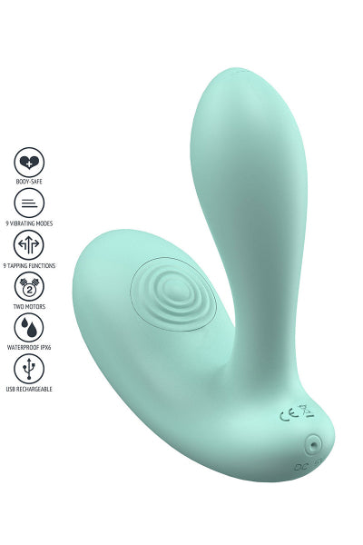 Stimulateur DuoVibe II Tapping et  Point G - Xocoon - Eveil Secret