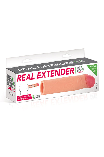 Funda de extensión de pene Beast 17,5cm