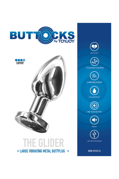Vibrador metálico The Glider L