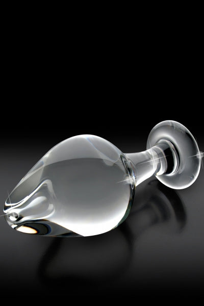 Plug anal de cristal Icicles n.º 25