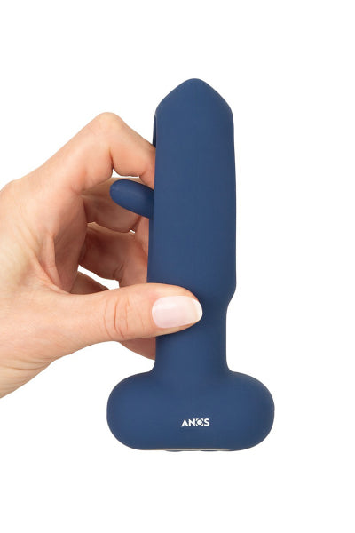 Juguete anal vibrador con lengua oscilante - Anos