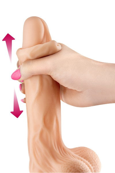 Gode ultra-réaliste 24 cm - Real max - Eveil Secret