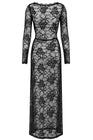 Robe longue One More Kiss F405 - Noir Handmade