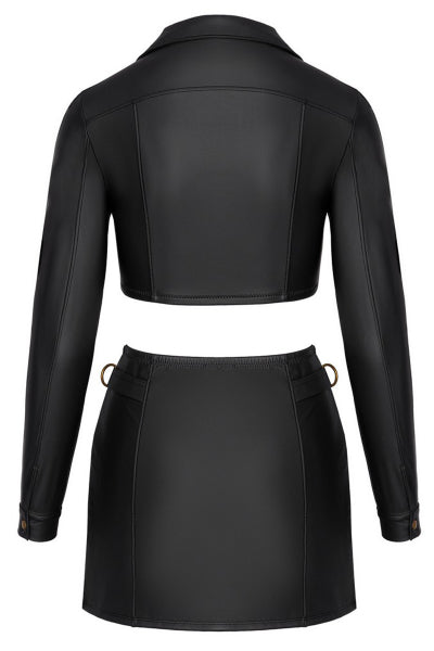 Conjunto de top y minifalda negros - Cottelli PARTY