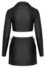 Ensemble top et jupe courte noir - Cottelli PARTY