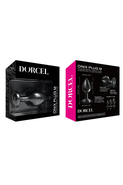 Plug anal de metal Onix Plug M - Dorcel