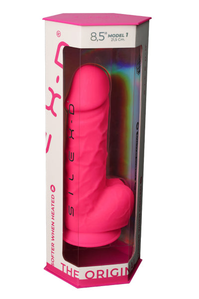 Vibrador Gode The Original Model 1 rosa 21,5 cm - SilexD
