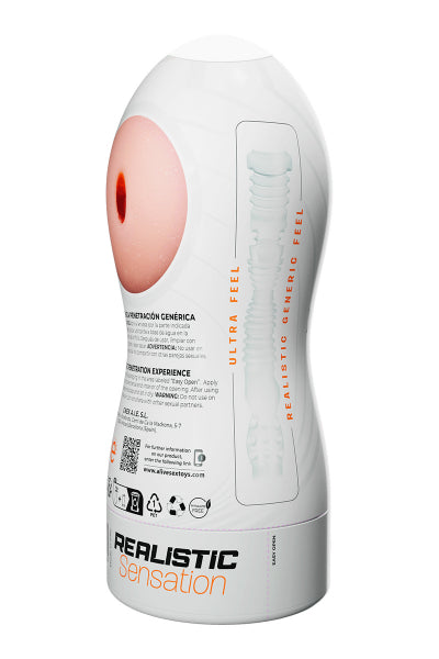 Masturbador Maxi Flex Generic Experience - Vivo