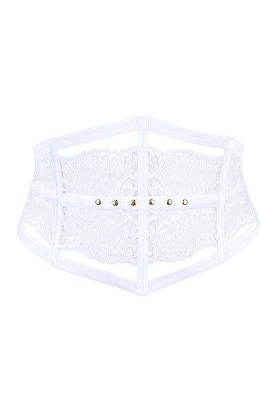 Tour de taille blanc V-9792 - Axami - Eveil Secret