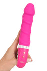 Vibro chauffant rechargeable 22,8 x 4 cm - Sweet Smile