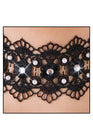 Collier brodé avec strass - Cotelli Accessoires