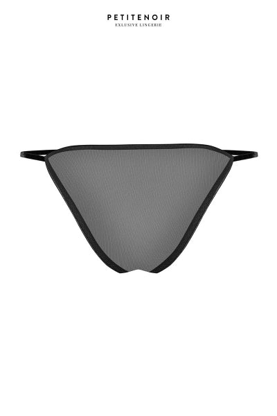 Braguita de tul y bordados con abertura