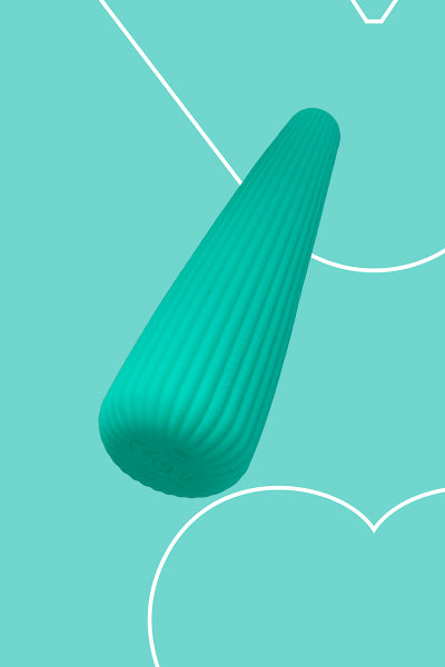 Vibrador recargable IcyCone verde - FairyGasm
