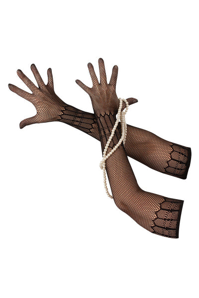 Guantes largos de punto - Cotelli Accesorios